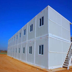 Two layer Folding Container House